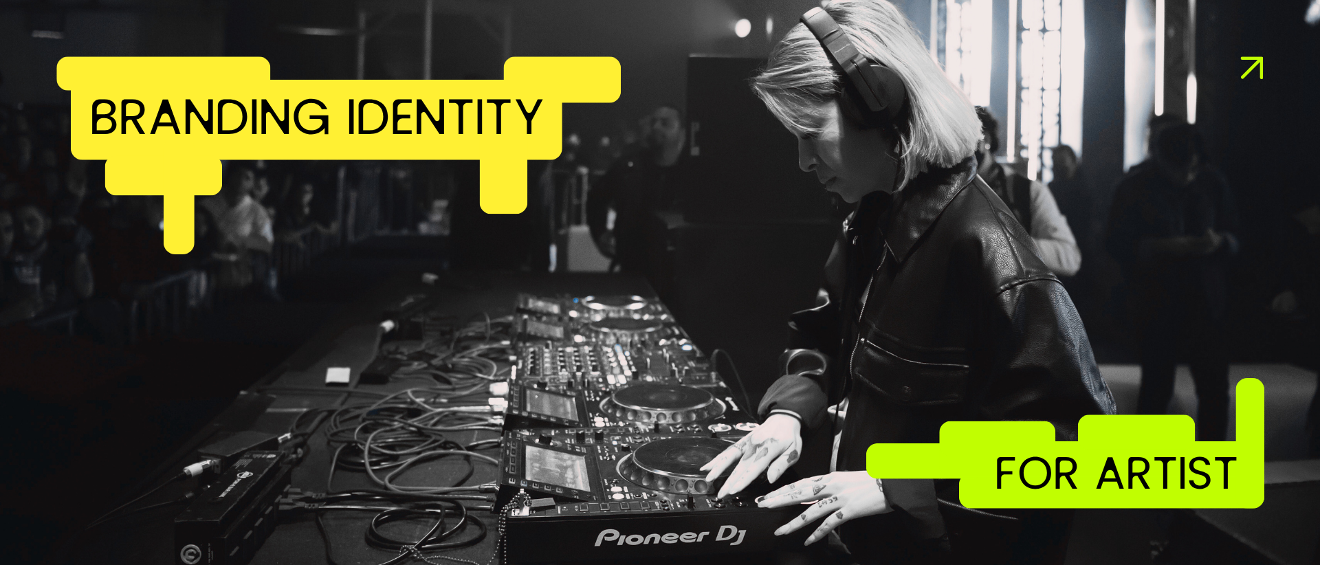 Brand identity for electronic music artists