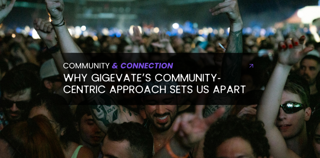 Gigevate community-centric platform for music