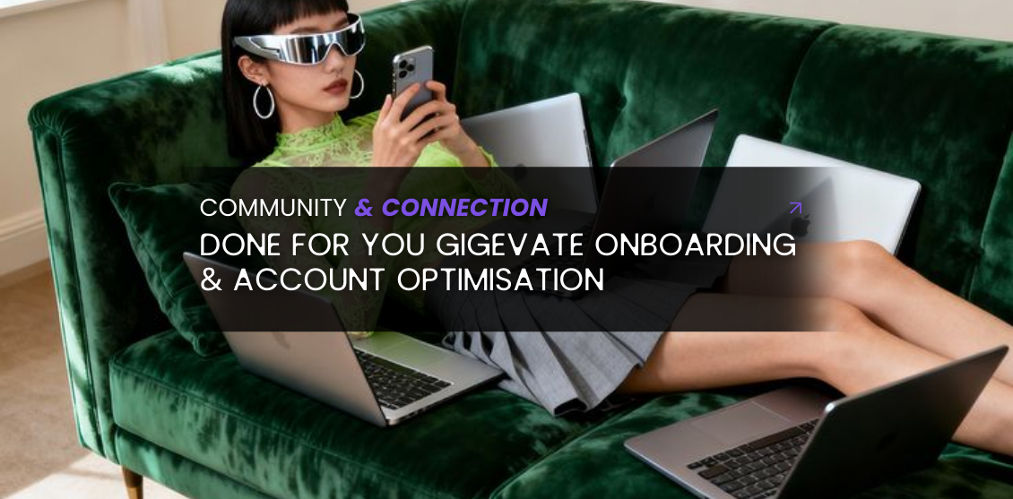 Artist and Organiser Onboarding | Account Optimisation with Gigevate